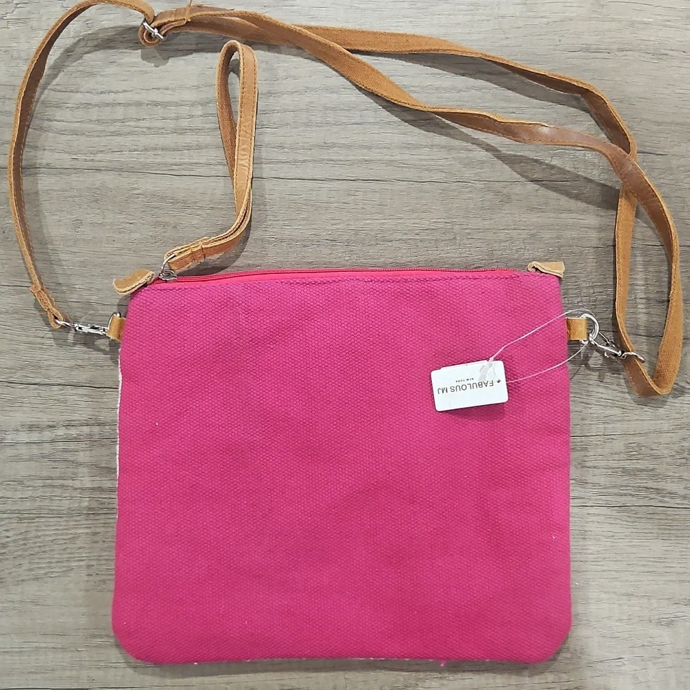 Colorful Patterned Crossbody Bag - Picture 3 of 7